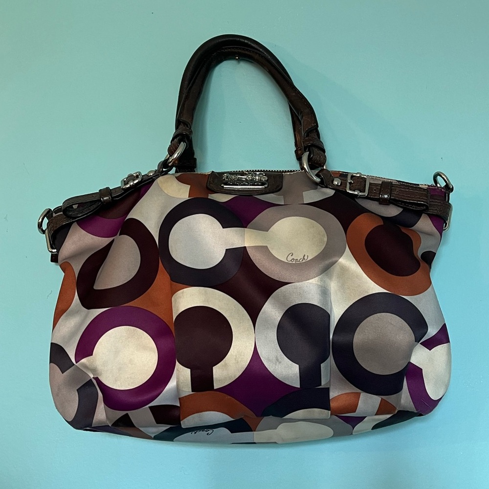 Coach handbag multicoloured